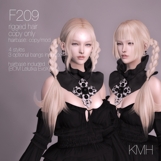 KMH - Hair F209 Colorful pack(add)