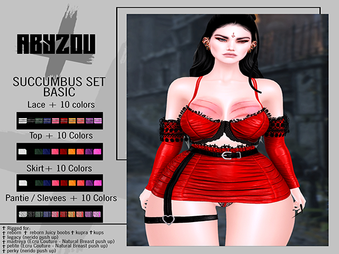 ::: ABYZOU - SET SUCCUMBUS SET BASIC (UNPACK)