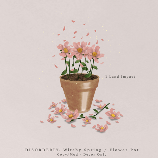 DISORDERLY. / Witchy Spring / Flower Pot