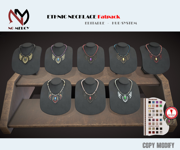 No Mercy / Ethnic Necklace Fatpack 