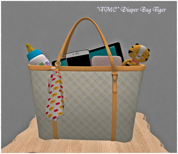 ~TMC~ Diaper Bag Tiger