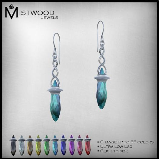 [Mistwood Jewels] Stone of Jordan Earrings