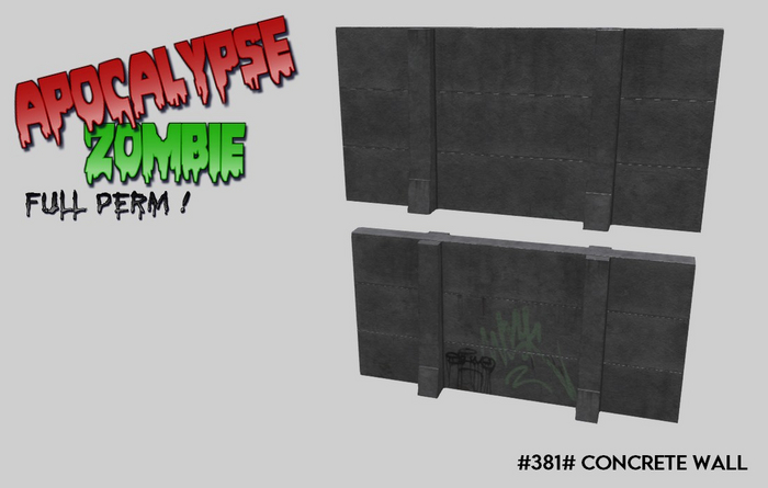 #381# Concrete Wall #
