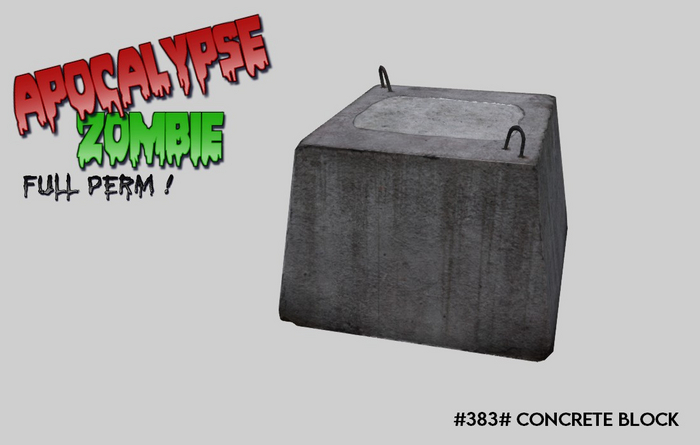 #383# Concrete Block #