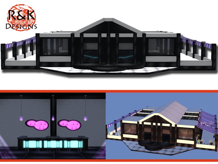 Upscale Lounge Dance Club with Extras 