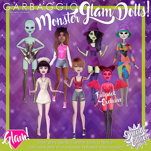 Garbaggio // Monster Glam Dolls Fullpack