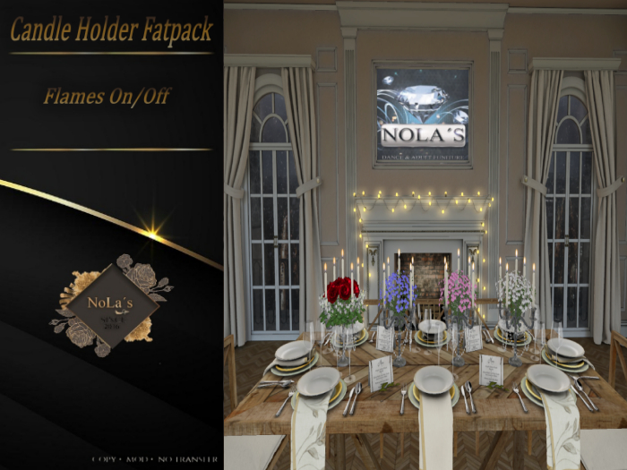 Candle Holder FATPACK