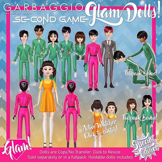 Garbaggio // SecondGame Glam Dolls Fullpack