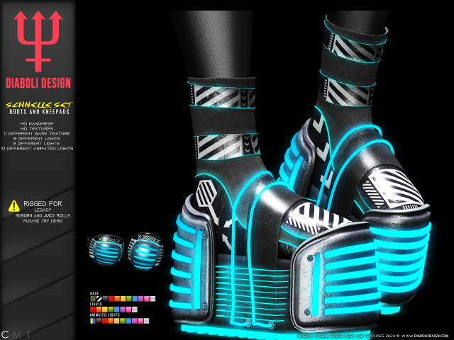 DIABOLI DESIGN - SCHNELLE BOOTS