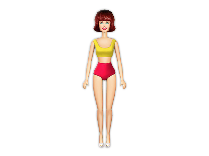 Garbaggio Dolls // Poolside Playtime - Ginger