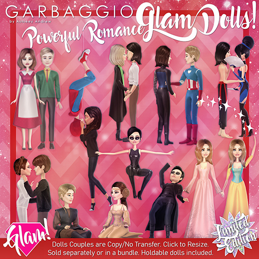 Garbaggio // Powerful Romance Glam Dolls Fullpack