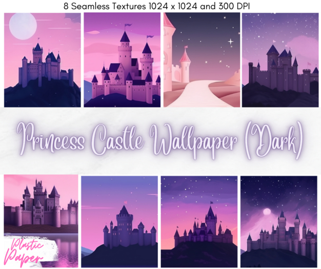 Princess Castle Wallpapers - Dark FULL PERMS