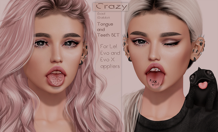 .:Bad Rabbit:. Crazy tongue and teeth DEMO