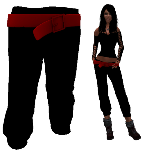 @MA@ Pant Combo Black