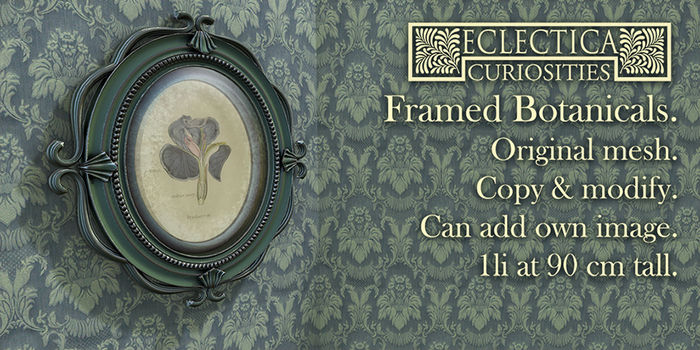 Eclectica- Framed Botanicals-iris