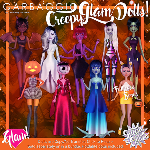 Garbaggio // Creepy Glam Dolls - Fullpack