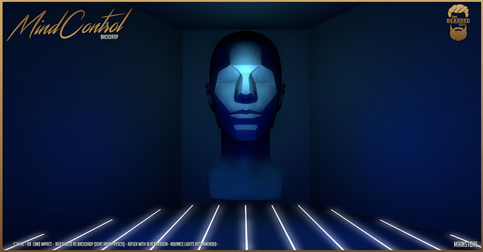 Mind Control Backdrop - The Bearded Guy