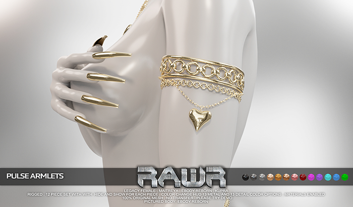 RAWR! Pulse Armlets (add me)