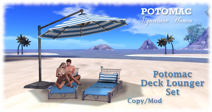 Potomac Deck Lounger Set