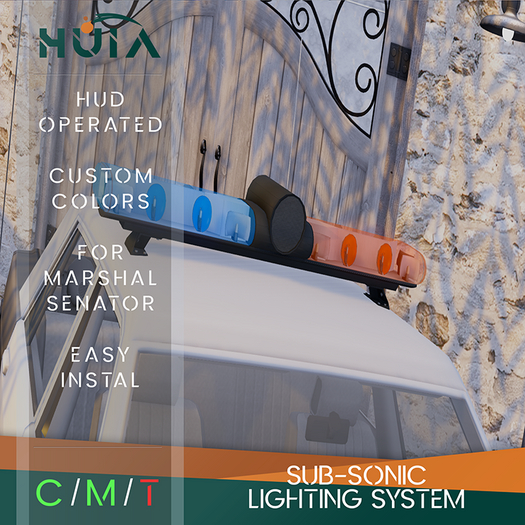 ~Huia~ Sub-Sonic Light System