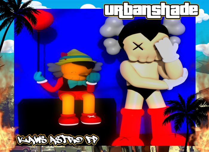 [UrbanShade]-Kaws+Peely+glider
