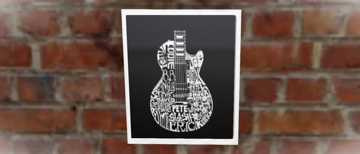GUITAR DRAWED - SL POP ART