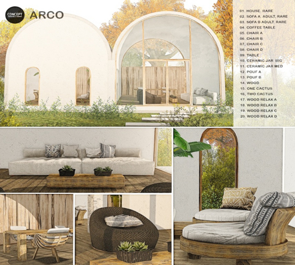01. *CONCEPT} ARCO HOUSE. RARE