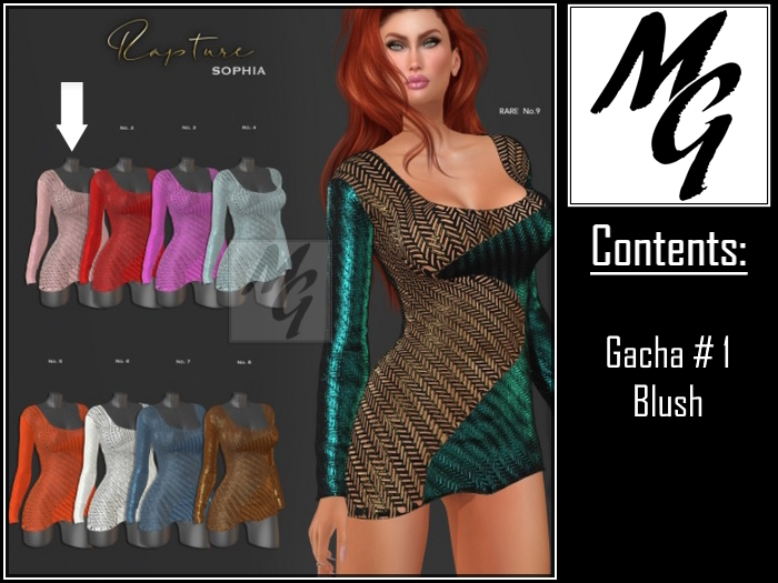 1. RAPTURE-Dress Sophia-Maitreya - Blush