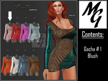 1. RAPTURE-Dress Sophia-Maitreya - Blush