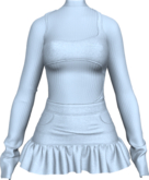 May24 - Aurelia Dress Pastel Blue - Maitreya, Legacy, Perky, Inithium Kupra, Ebody Reborn, Belleza GenX