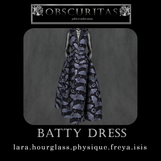 OBSCURITAS BATTY DRESS DEMO