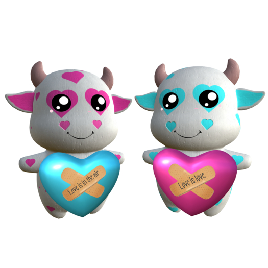 DFS Bull & Cow - Holding My Heart (2 items)