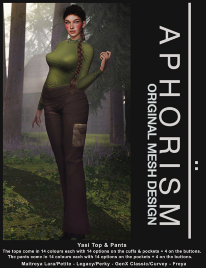 !APHORISM! - Yasi Pants - Fatpack