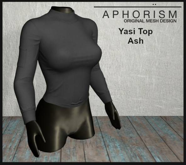 !APHORISM! - Yasi Top - Ash