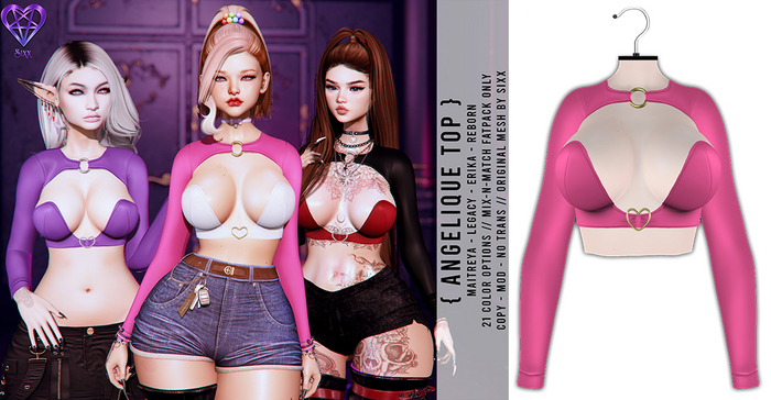 - sixx - Angelique - Pink