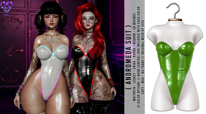 - sixx - Andromeda Suit - Green