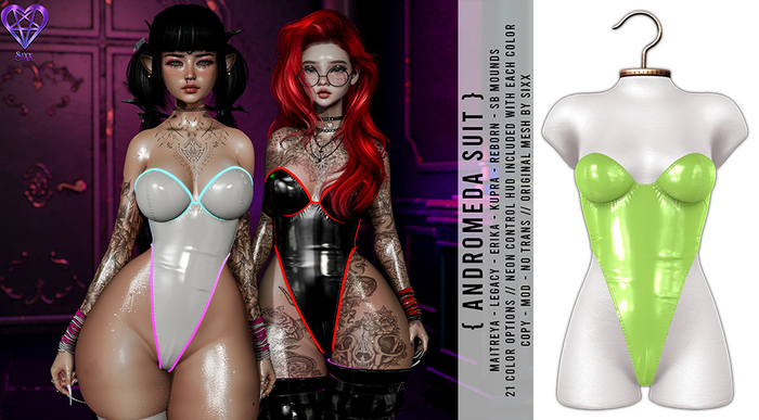 - sixx - Andromeda Suit - Lime