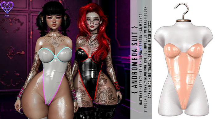 - sixx - Andromeda Suit - Peach