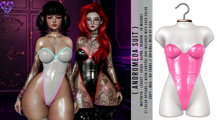 - sixx - Andromeda Suit - Pink