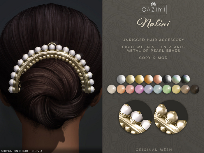 :CAZIMI: Nalini Hair Accessory