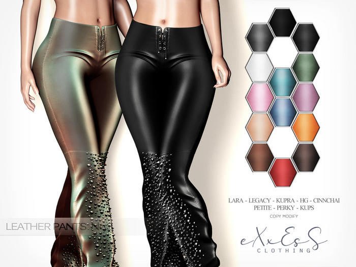eXxEsS : Leather Pants 3 ║Demo║