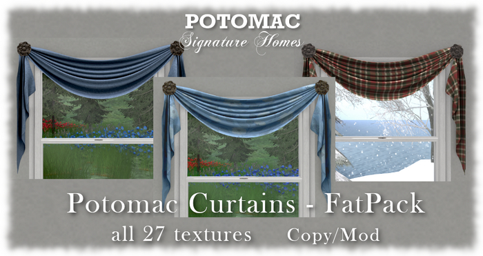 Potomac Curtains - FatPack