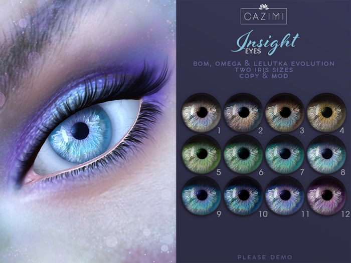 :CAZIMI: Insight Eyes DEMO