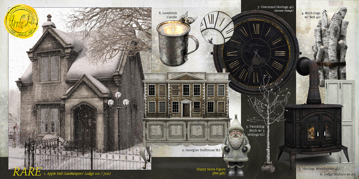 7. Apple Fall Oversized Horloge