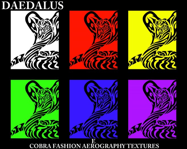 Cobra aerography e textures