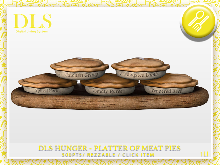 DLS Hunger 2.0 - Platter of Meat Pies