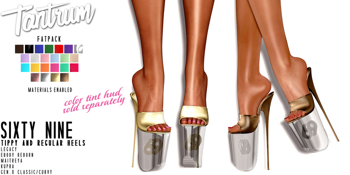 Tantrum - Sixty Nine Heels & Tippys - Fatpack