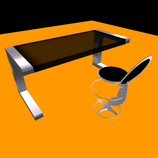 ENSEMBLE BUREAU CHAISE MODERNE