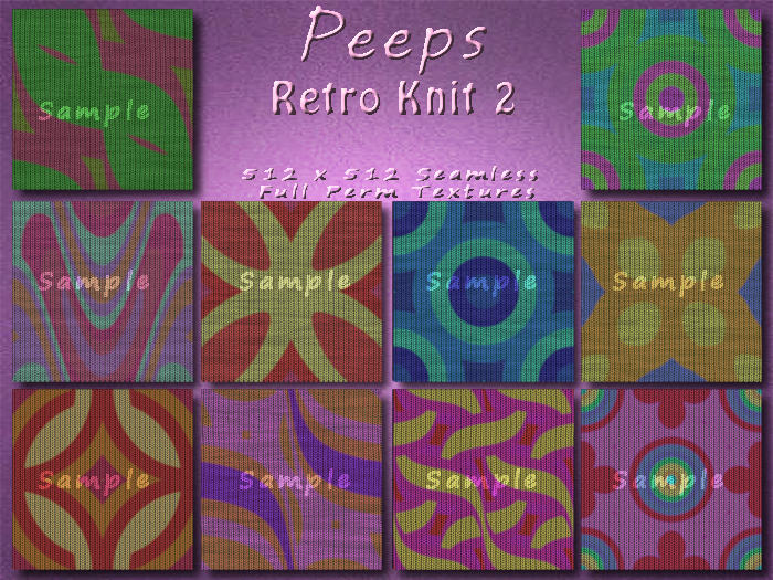 Peeps Textures Retro Knit 2