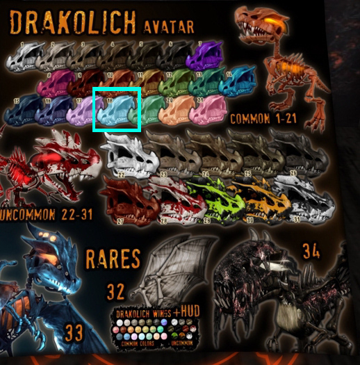 ::Static:: Drakolich Avatar VOUCHER - 18 {Thisle}